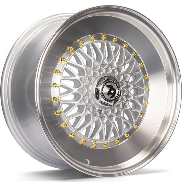 Alu kola seventy9 SV-F 8x17 5x112 ET30 72.6 Stříbrná