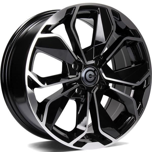 Alu kola Carbonado Rewind 6.5x15 4x100 ET38 73.1 Black Front Polished | Wheelsup.cz