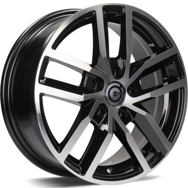 Alu kola Carbonado Ice 6x15 5x100 ET38 57.1 Black Front Polished | Wheelsup.cz