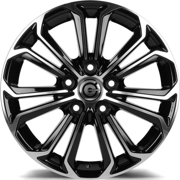 Alu kola Carbonado Panther 6.5x16 5x108 ET45 63.4 Černá