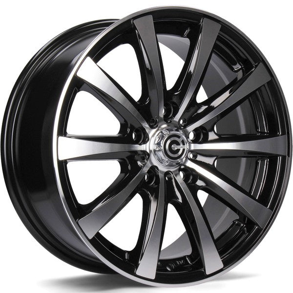 Alu kola Carbonado Raven 6.5x15 4x100 ET35 67.1 Černá