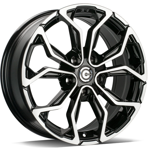 Alu kola Carbonado Explode 7x17 4x100 ET37 67.1 Černá