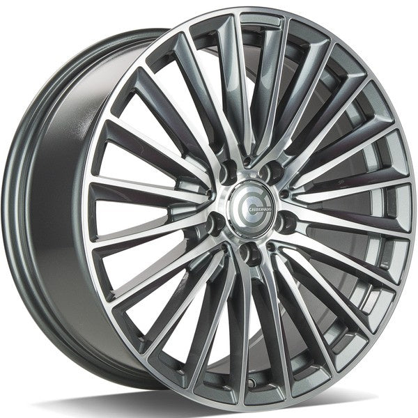 Alu kola Carbonado Prestige 7.5x17 5x112 ET35 66.5 Anthracite Front Polished | Wheelsup.cz