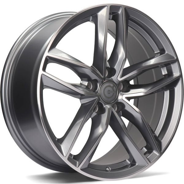 Alu kola Carbonado Style 7.5x17 5x112 ET35 66.5 Šedá