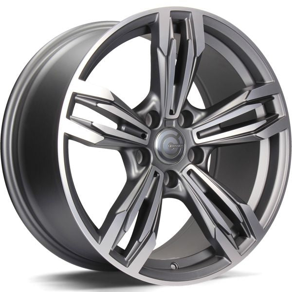 Alu kola Carbonado Dynamite 8x17 5x120 ET30 72.6 Matt Anthracite Front Polished | Wheelsup.cz