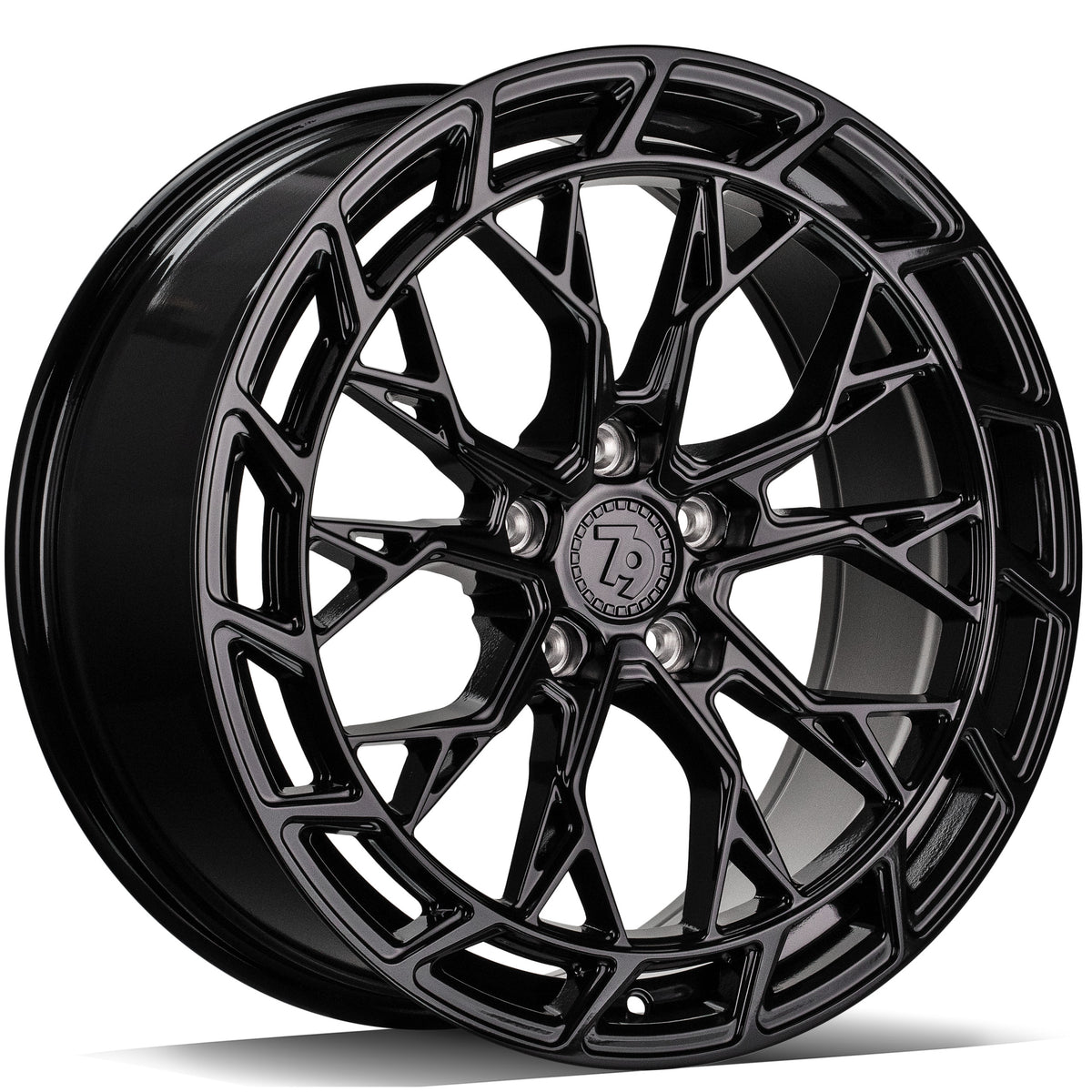 Alu kola seventy9 SCF-Z 8x18 5x112 ET30 66.6 Black Glossy | Wheelsup.cz