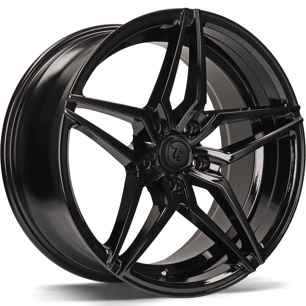 Alu kola seventy9 SV-A 8x18 5x112 ET35 66.5 Black Glossy | Wheelsup.cz