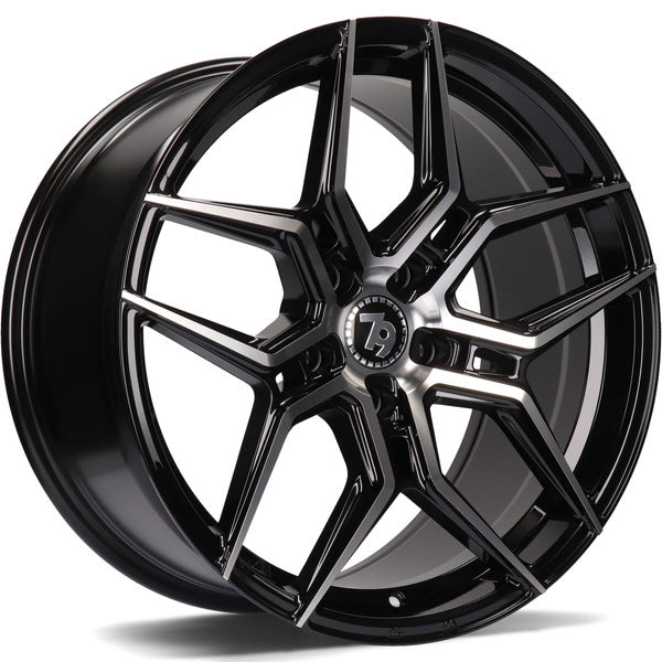 Alu kola seventy9 SV-B 8x18 5x114.3 ET40 73.1 Černá