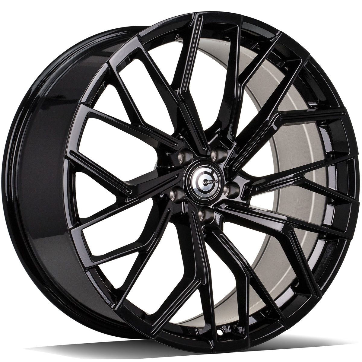Alu kola Carbonado Helix 8x18 5x112 ET45 66.45 Black Glossy | Wheelsup.cz