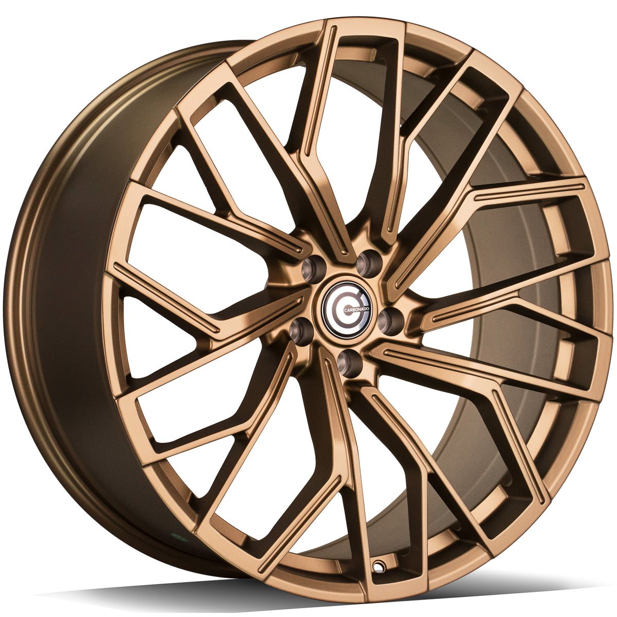Alu kola Carbonado Helix 9.5x21 5x112 ET25 66.45 Bronzová