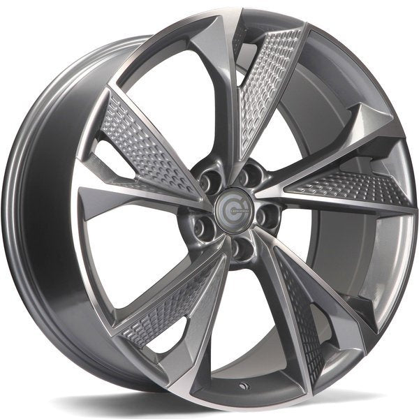 Alu kola Carbonado Luxury 8.5x19 5x112 ET30 66.5 Šedá