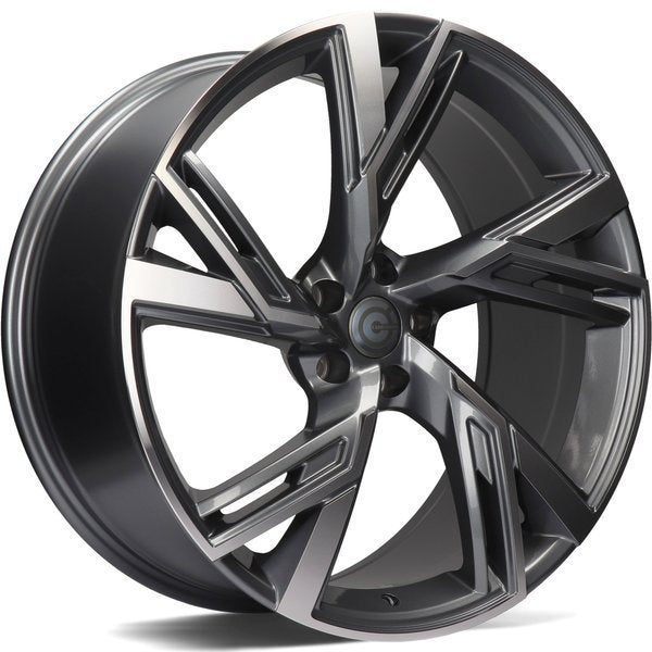 Alu kola Carbonado Rich 8.5x19 5x112 ET30 66.5 Šedá