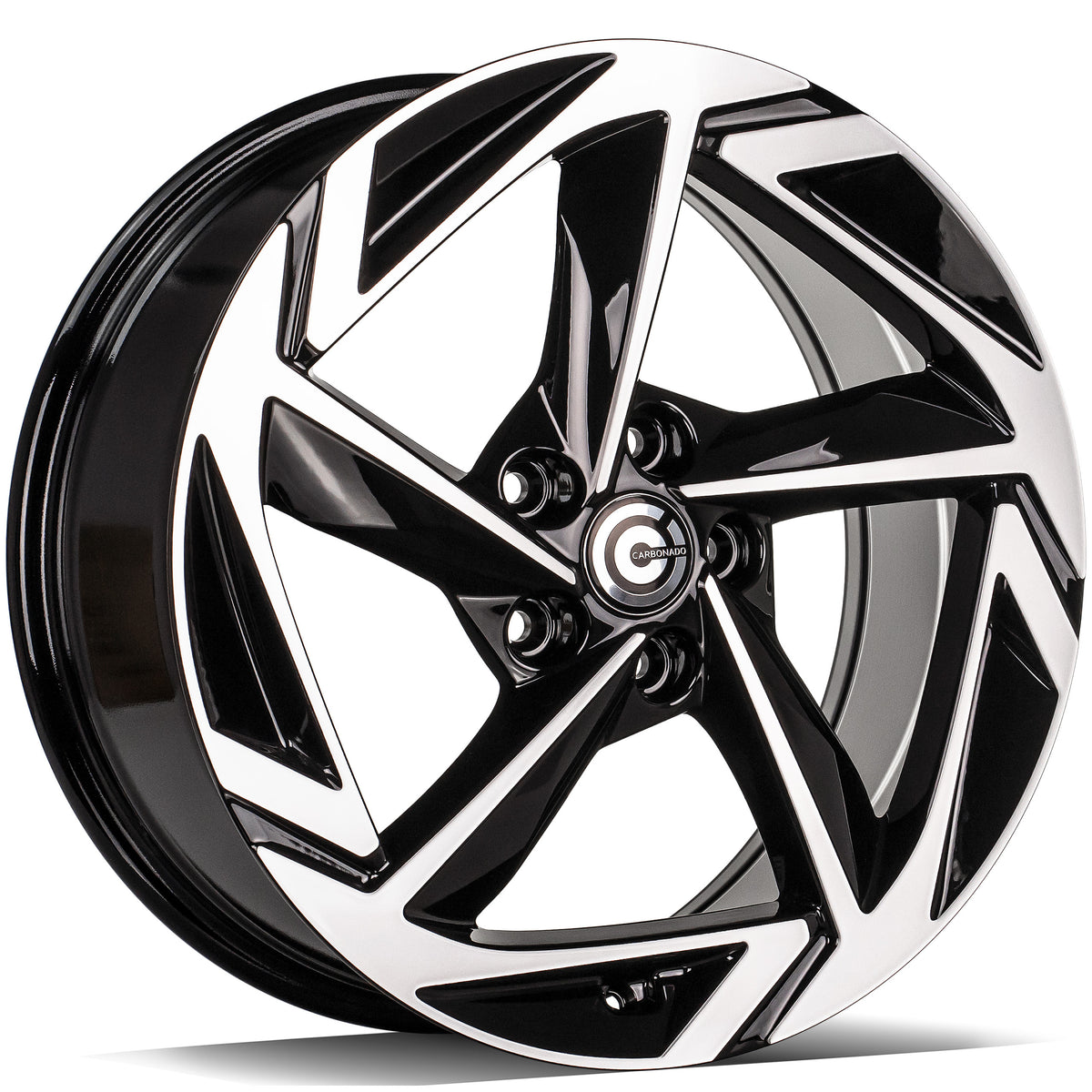 Alu kola Carbonado Imagine 7.5x18 5x114.3 ET45 73.1 Černá