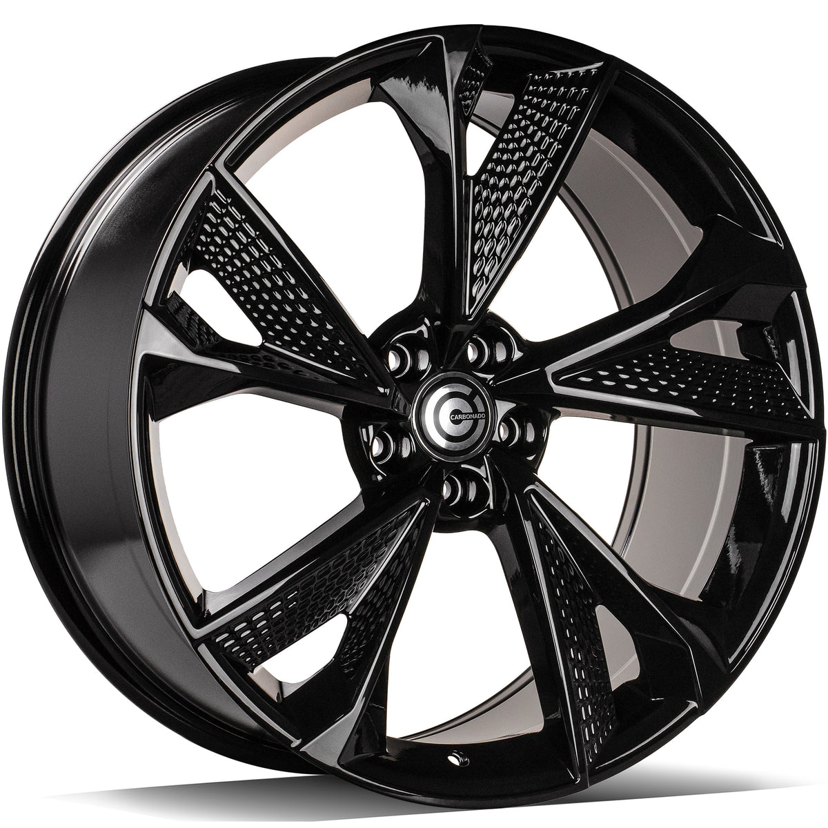 Alu kola Carbonado Luxury 8.5x19 5x112 ET30 66.45 Black Glossy | Wheelsup.cz