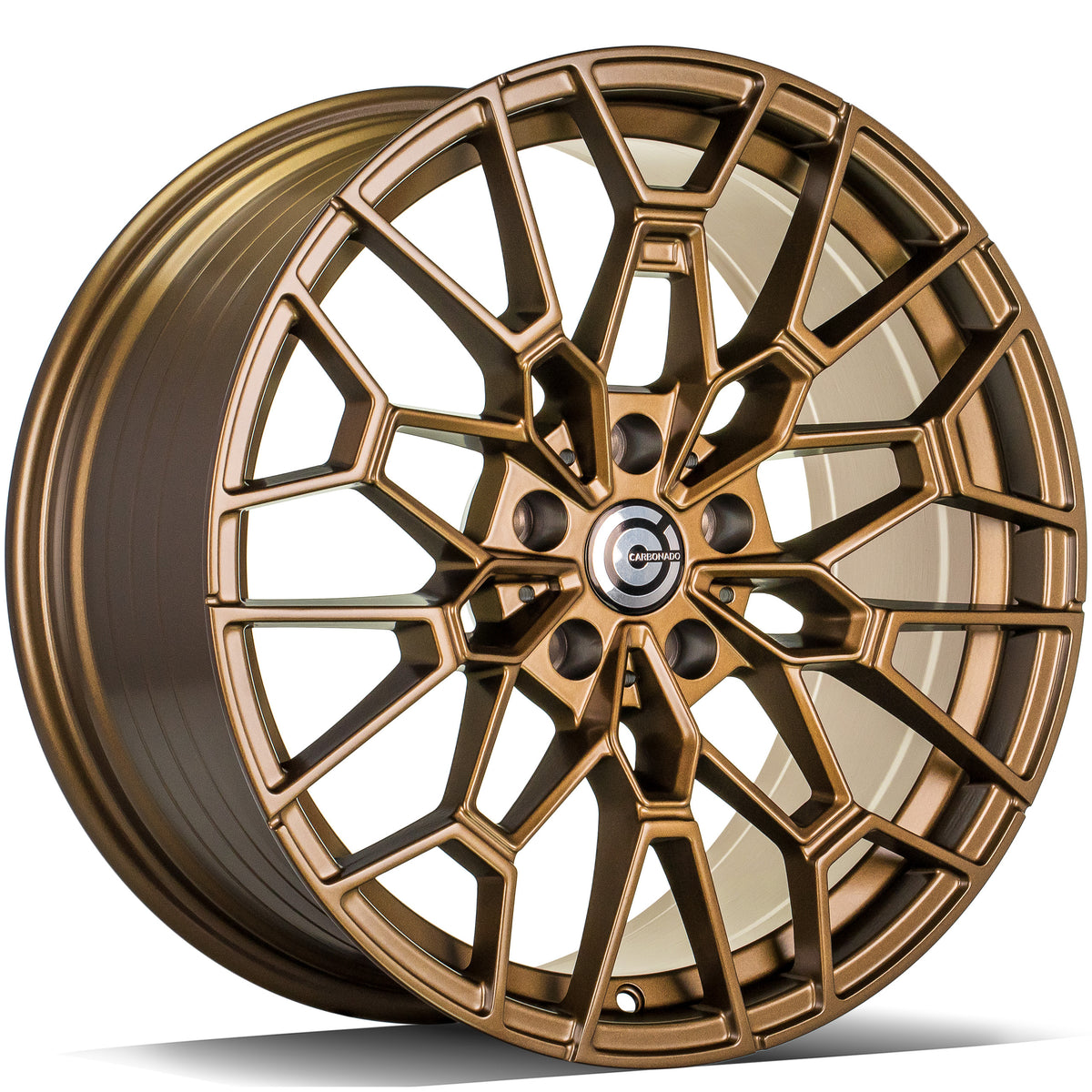 Alu kola Carbonado Slash 8.5x19 5x112 ET30 66.6 Stain Brown | Wheelsup.cz