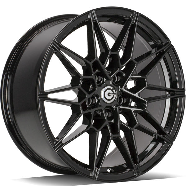 Alu kola Carbonado Solid 8x19 5x120 ET30 72.6 Black Glossy | Wheelsup.cz