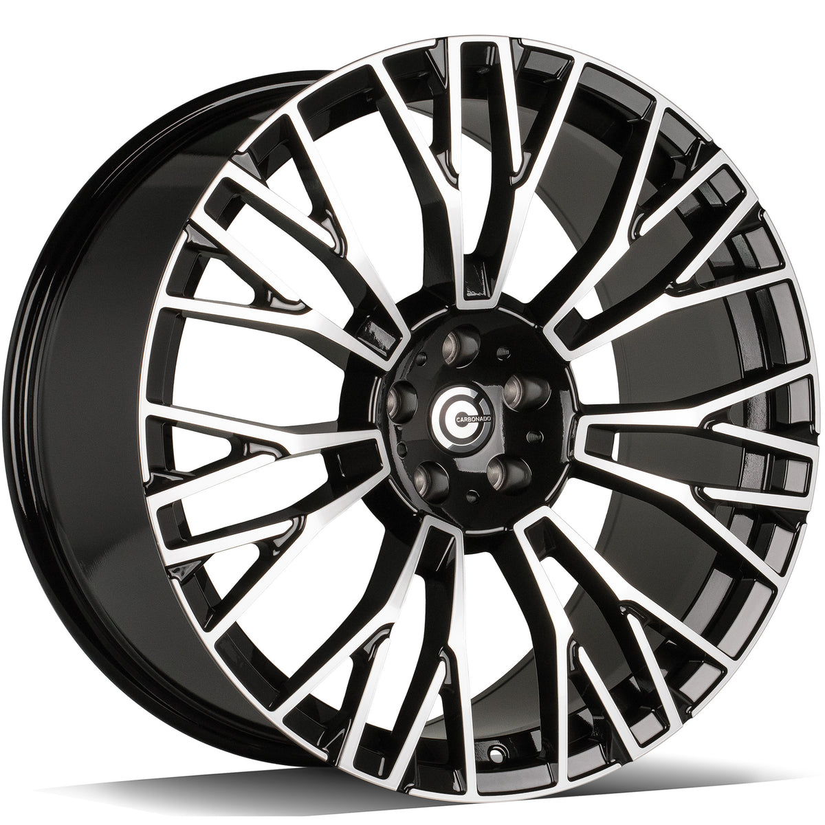 Alu kola Carbonado Fame 9x20 5x112 ET30 66.6 Black Front Polished | Wheelsup.cz