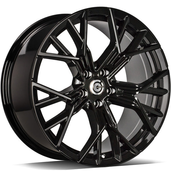 Alu kola Carbonado Fast 8.5x20 5x112 ET28 66.6 Black Glossy | Wheelsup.cz