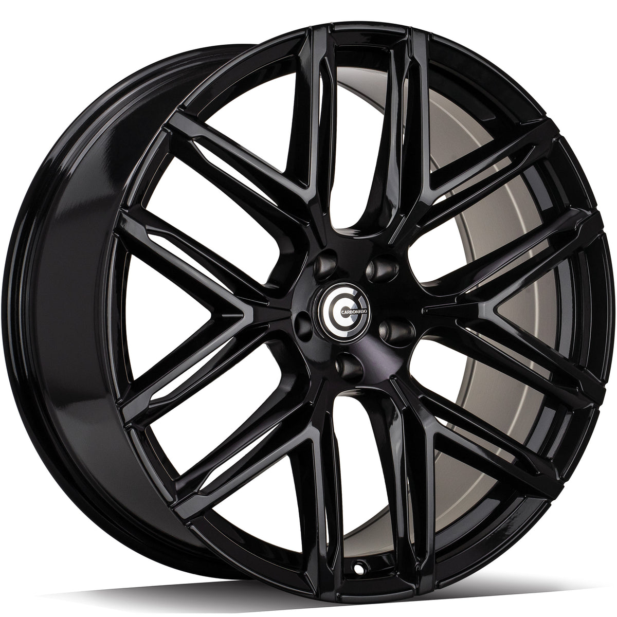 Alu kola Carbonado SABER 9x20 5x112 ET30 66.45 Black Glossy | Wheelsup.cz