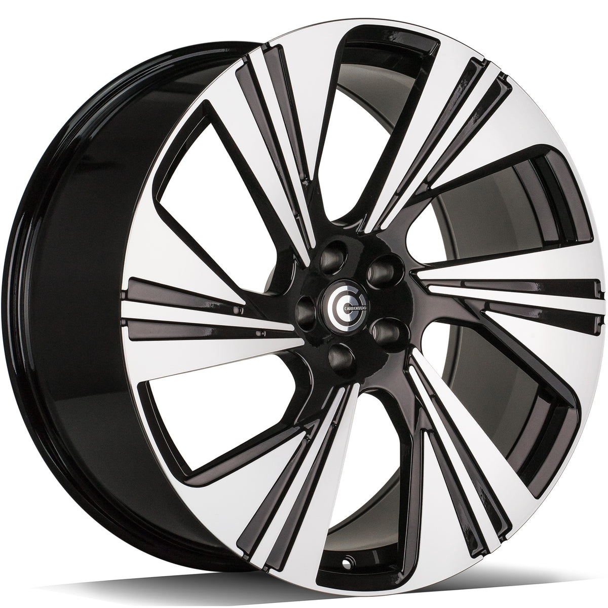 Alu kola Carbonado Imperial 9.5x21 5x112 ET25 66.45 Black Front Polished | Wheelsup.cz
