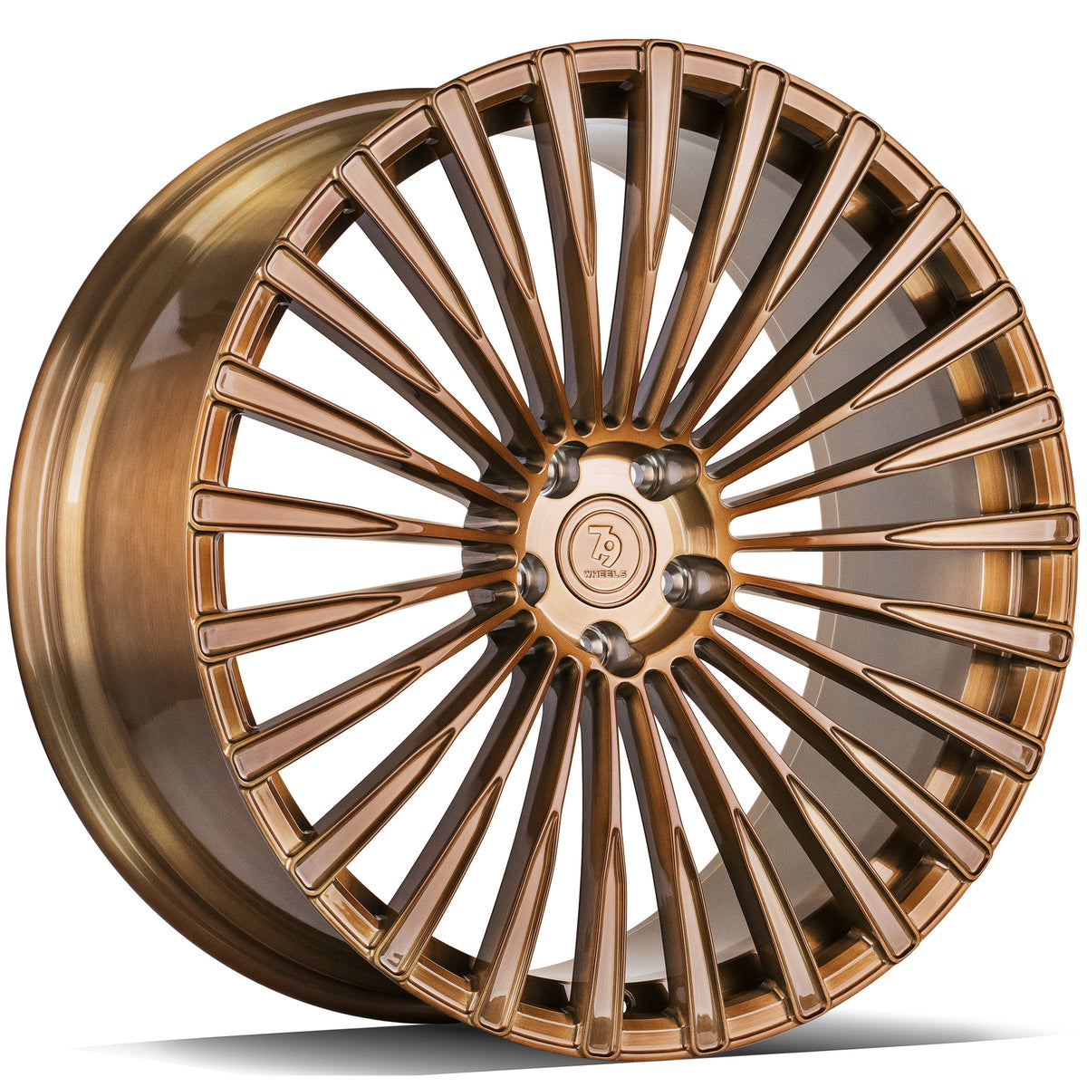 Alu kola seventy9 MF.1 8.5x19 5x112 ET44 57.1 Bronzová