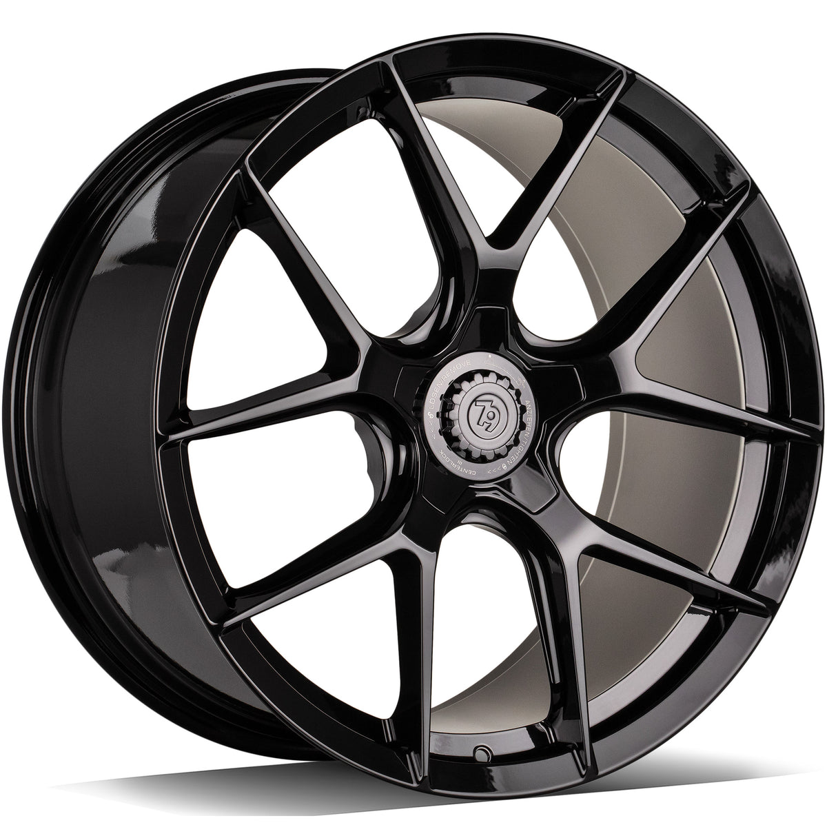 Alu kola seventy9 MF.8 10x20 5x112 ET19 66.6 Black Glossy | Wheelsup.cz