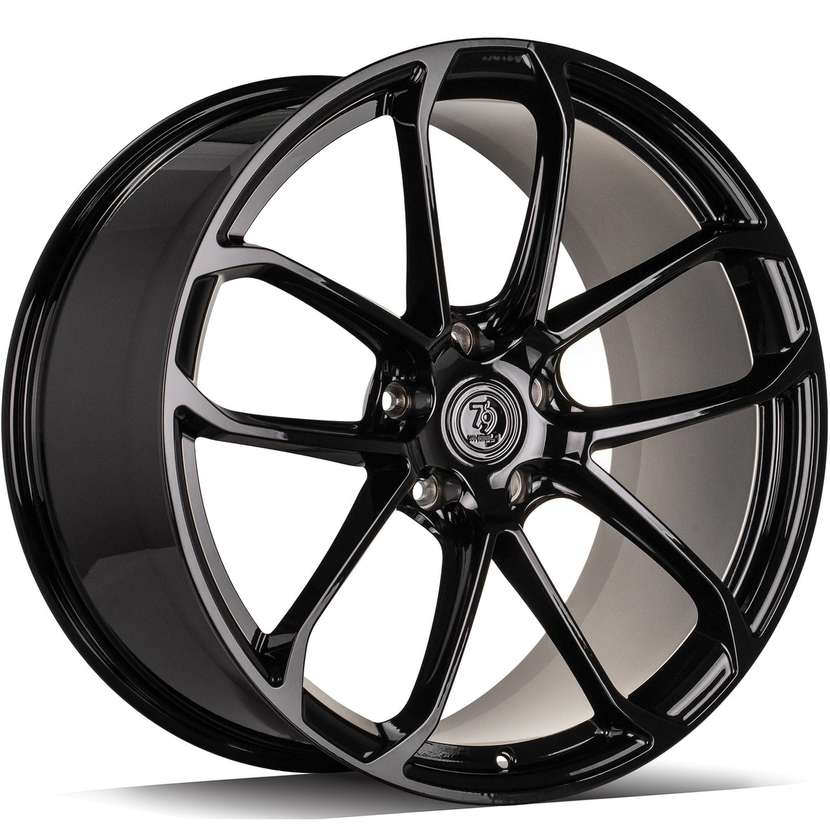 Alu kola seventy9 MF.5 9.5x21 5x130 ET46 71.56 Black Glossy | Wheelsup.cz