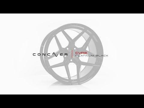 Alu kola Concaver CVR2 19x9 ET20-51 BLANK Platinum Black | Wheelsup.cz