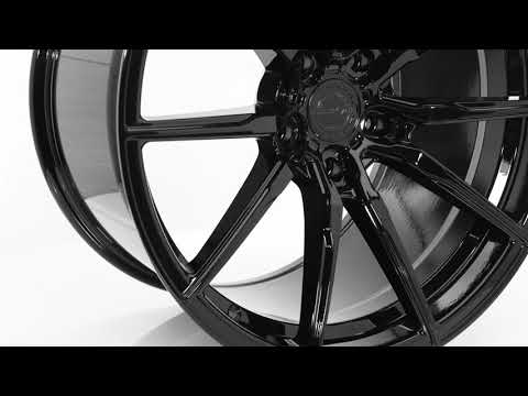 Alu kola Concaver CVR4 19x8,5 ET45 5x112 Platinum Black | Wheelsup.cz