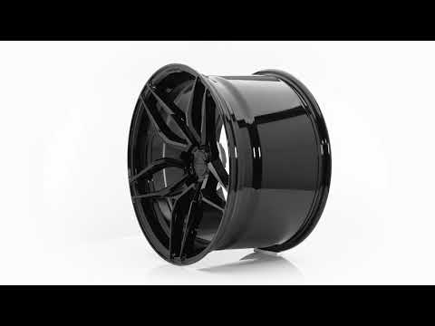 Alu kola Concaver CVR3 19x10 ET20-51 BLANK Platinum Black | Wheelsup.cz