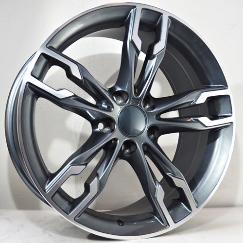Racing Line Grip 8,5x20 5x120 ET35 Grey Face Machined