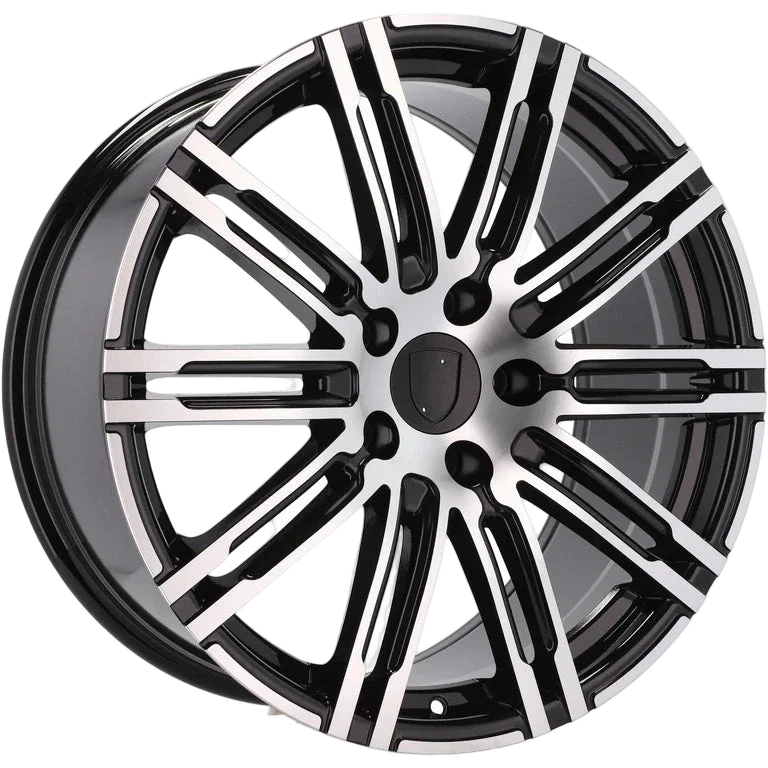 Alu kola pro Porsche B1026 8.5x19 5x130 ET50 71.6 Black Polished
