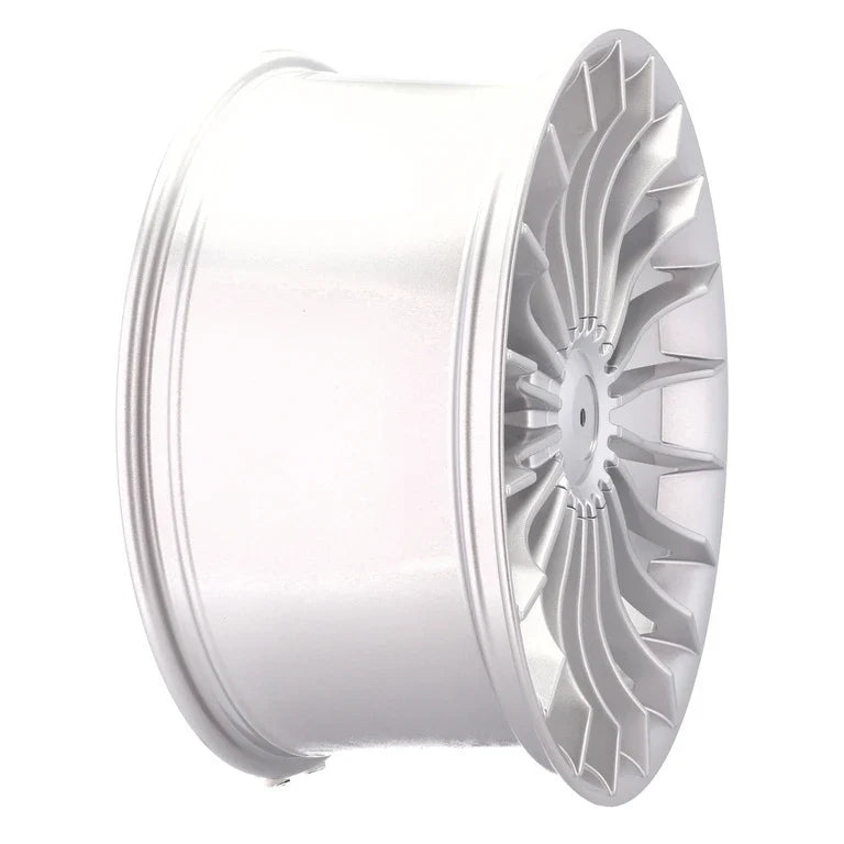 Alu kola pro BMW BK273 9.5x20 5x112/120 ET39 72.6 stříbrná – detail 3