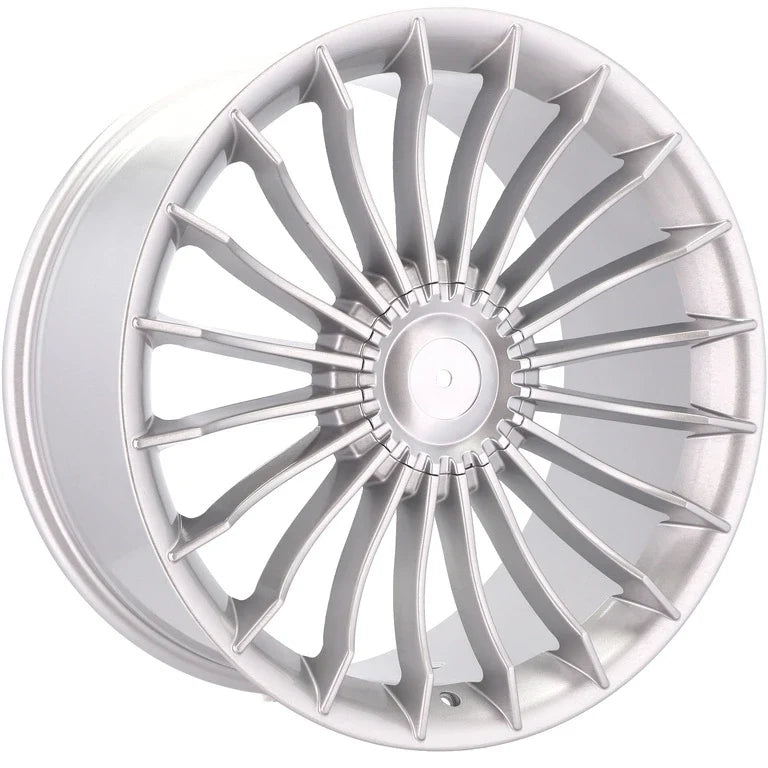 Alu kola pro BMW BK273 9.5x20 5x112/120 ET39 72.6 stříbrná – detail 4