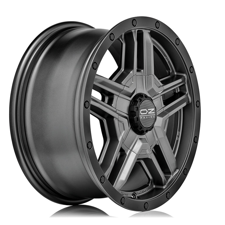 Alu kola OZ RALLY ADVENTURE 8x17 5x127 ET0 Matt Graphite / Black Lip | Wheelsup.cz