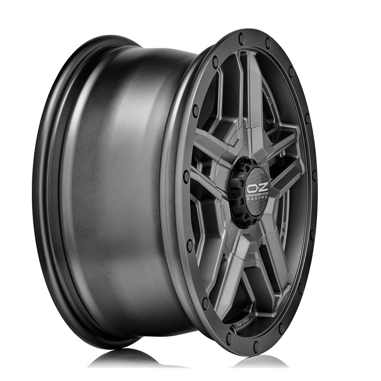 Alu kola OZ RALLY ADVENTURE 8x17 5x120 ET0 Matt Graphite / Black Lip | Wheelsup.cz