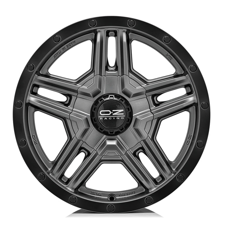 Alu kola OZ RALLY ADVENTURE 8x17 5x112 ET35 Matt Graphite / Black Lip | Wheelsup.cz