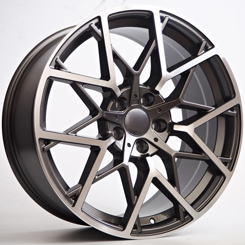Racing Line Raven 9,5x20 5x112 ET38 Grey Face Machined
