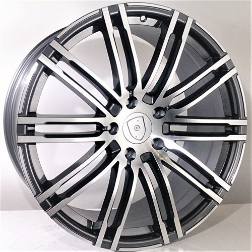 Racing Line Parma 10x22 5x130 ET55 Grey Face Machined