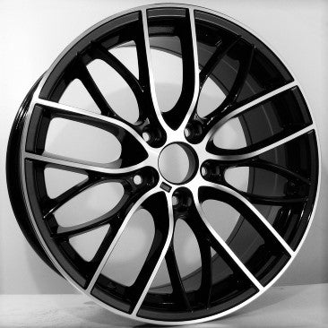 Racing Line Sigulo 8x18 5x120 ET35 fekete arc megmunkált