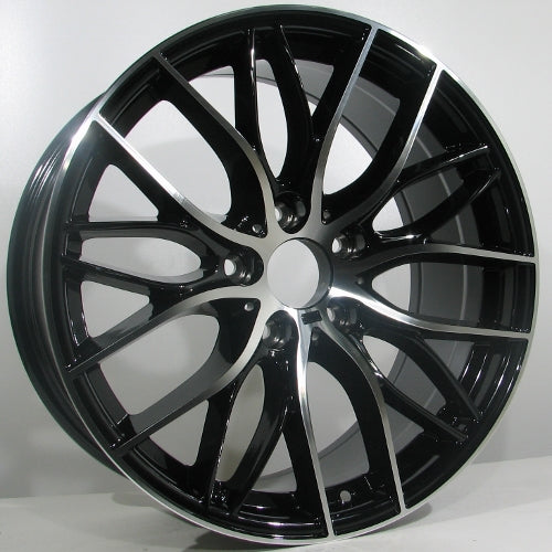 Racing Line Sigulo 9,5x19 5x120 ET38 fekete arc, megmunkált