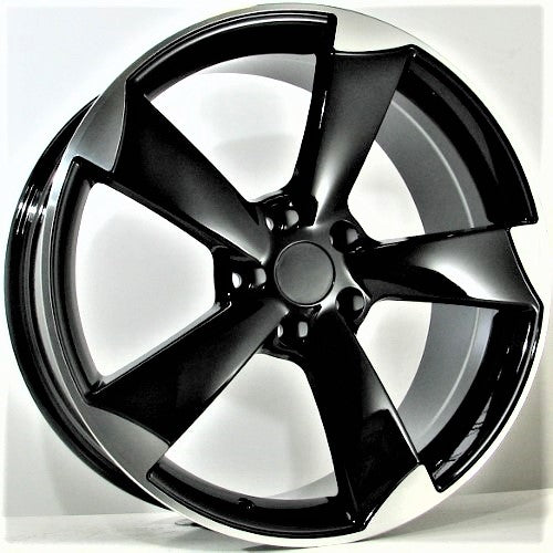 Alu disky pre Audi Oman 9x20 5x112 ET30 66.5 Čierna