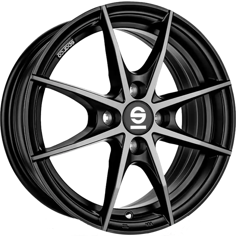 Alu kola Sparco TROFEO 4 6x15 4x108 ET42 63,4 černá | Wheelsup.cz