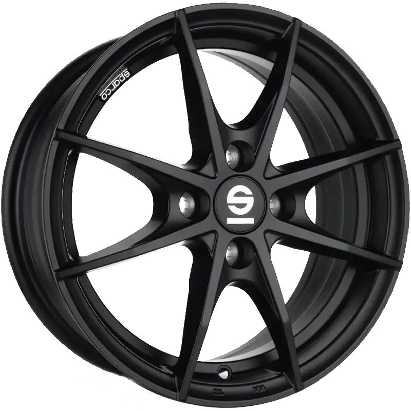 Alu kola SPARCO TROFEO 4 6x14 4x108 ET24 Matt Black | Wheelsup.cz