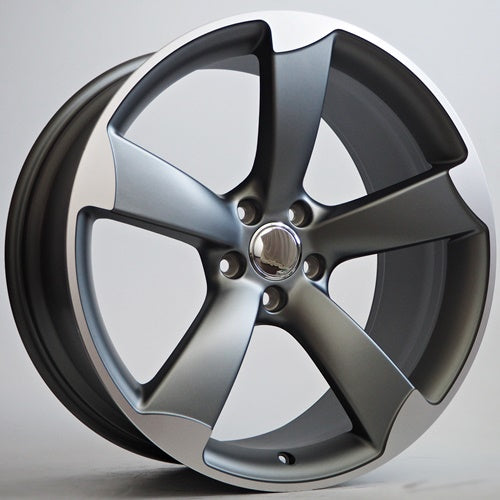 Racing Line Oman 8,5x19 5x112 ET35 Grey Matt Face Machined
