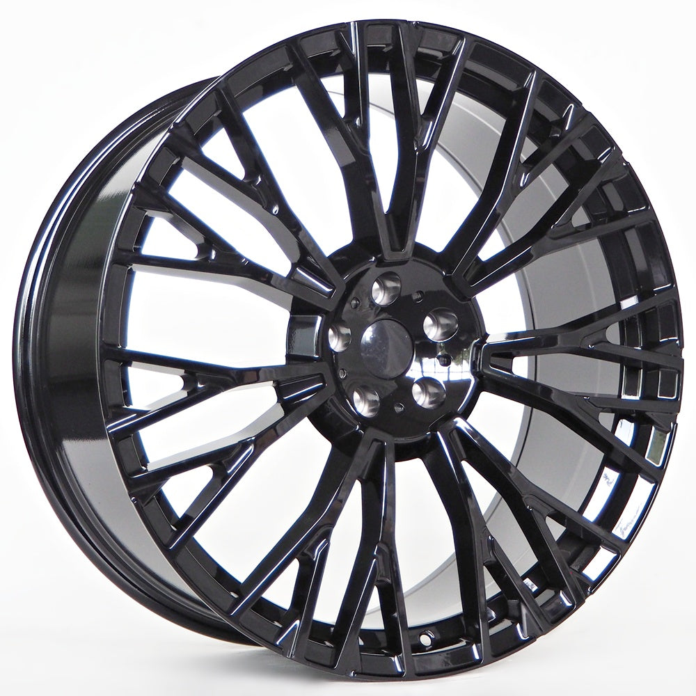 Alu disky pre BMW Strong 9.5x22 5x112 ET37 66.5 Čierna