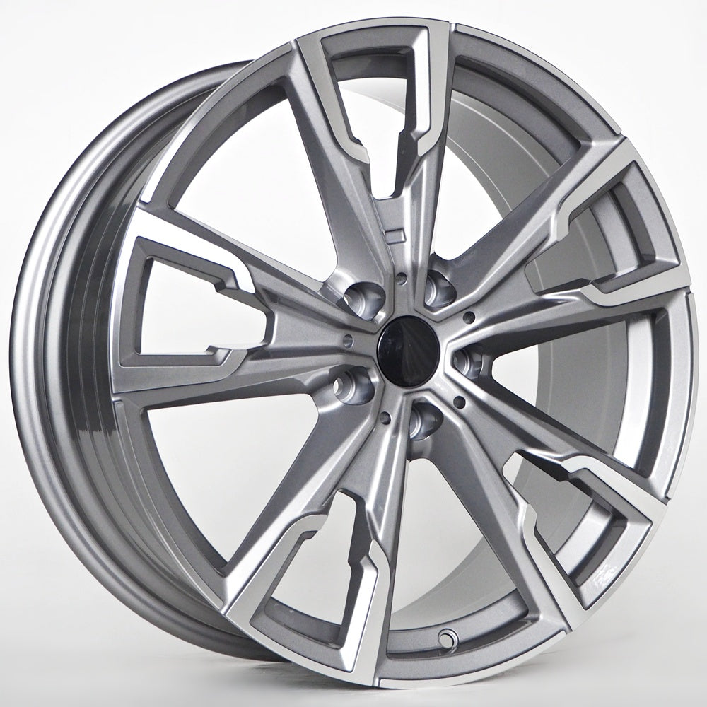 Alu disky pre MW Tampa 8x19 5x112 ET46 66.6 Sivá