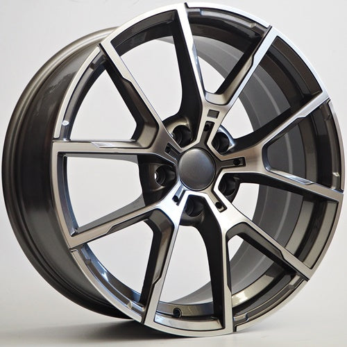Racing Line Torn 9,5x19 5x112 ET35 Grey Face Machined