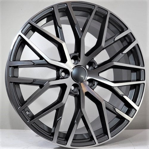 Racing Line Tores 9,5x22 5x112 ET30 Grey Face Machined