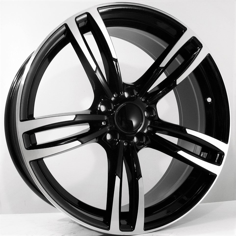 Racing Line Flex 9,5x19 5x120 ET38 fekete arc, megmunkált